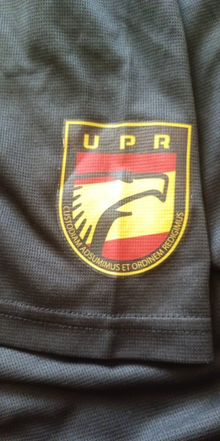 Camiseta Negra Táctica Militar talla S