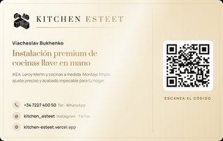 Instalación rápida de cocinas (IKEA, Leroy, etc.)⁠