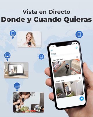 Kit Cámaras Seguridad Reolink 4K PoE NVR 8CH