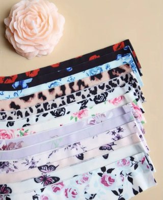 13 Bragas Mujer Talla Única Estampadas