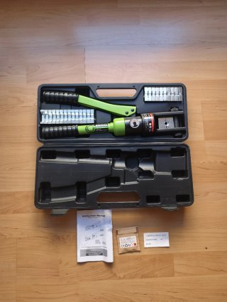 Crimpadora Hidráulica Profesional AMZCNC + Maletín