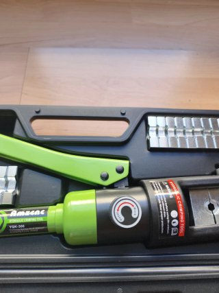 Crimpadora Hidráulica Profesional AMZCNC + Maletín