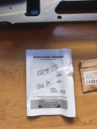 Crimpadora Hidráulica Profesional AMZCNC + Maletín