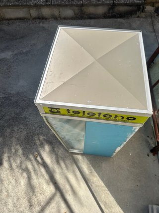 Cabina Teléfono Público Antigua Telefónica