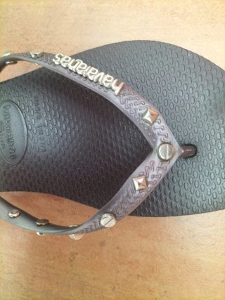 Sandalias Havaianas mujer negras talla 35/36