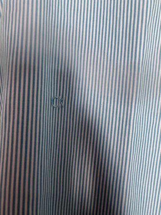 Dos camisas Calvin Klein azul/verde