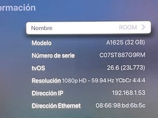 Apple TV A1625