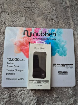 Nubbeh Power Bank 10000mAh PD 22.5W