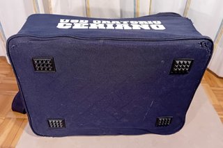 Borsone Sportivo Legea Blu 50x35x52 (Sanificato).