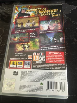 PSP Naruto Shippuden Legends Akatsuki Rising