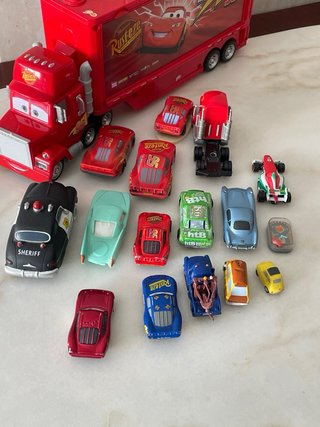 Disney Cars Vintage Figures Lot Collection Mack Sh