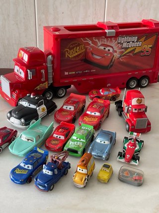 Disney Cars Vintage Figures Lot Collection Mack Sh