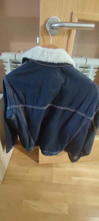 Cazadora vaquera hombre forrada M