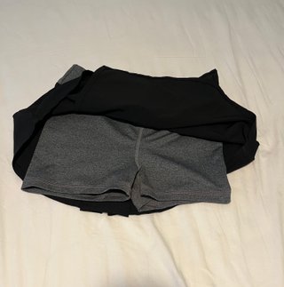 Falda pantalón deportiva negra Talla XS