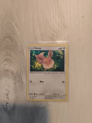 Carta Pokémon Eevee McDonald's 2019