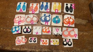 Pendientes flamenca vintage