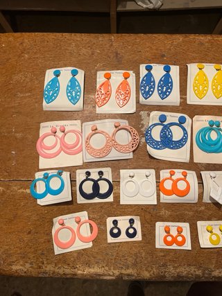 Pendientes flamenca vintage