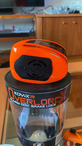 Candado Alarma Disco Moto KOVIX Overlord