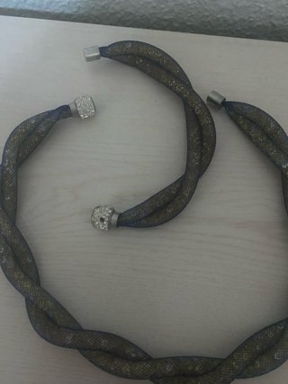 Conjunto collar y pulsera trenzados