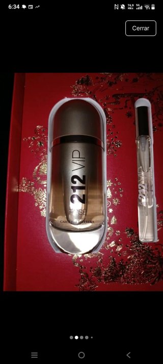 Estuche Perfume Carolina Herrera 212 Rosé