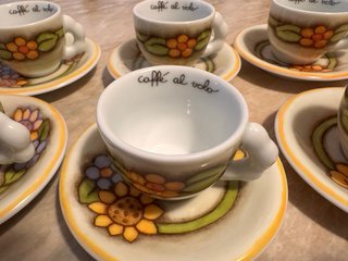 Set 6 Tazzine Caffè Thun Caffè al Volo
