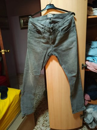 Pantalón vaquero gris Tommy Hilfiger
