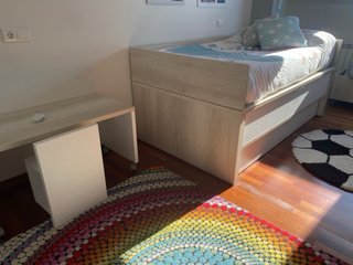 Habitación camas/nido buen estado