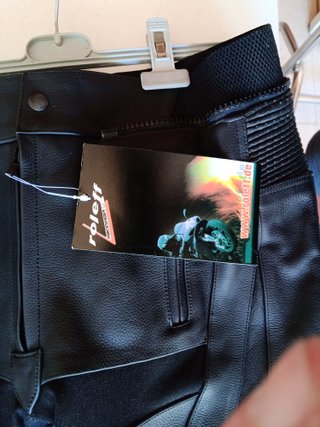 Pantalón cuero NUEVO roleff mono moto talla L 52