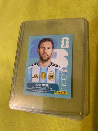 Cromo Messi Panini Mundial 2026
