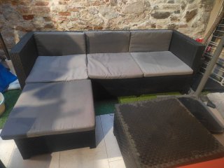 Conjunto de terraza Manhatan
