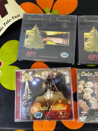 CDs y Pegatinas RTT Radio Tele-Taxi
