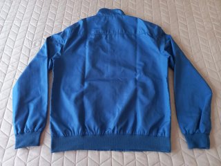 SUDADERA AZUL CON CREMALLERA