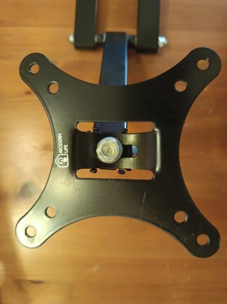 Soporte de pared para TV negro