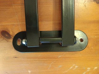 Soporte de pared para TV negro