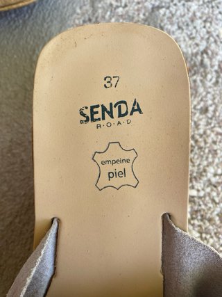 Sandalias Senda Beige Cuña