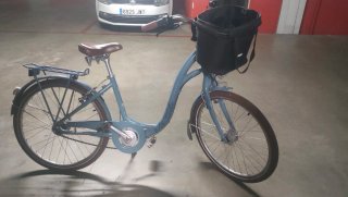 Bicicleta Holandesa Paseo Azul