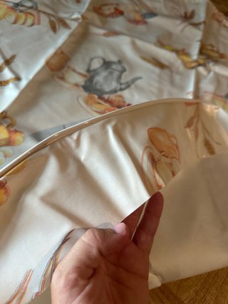 Mantel/hule redondo 90cm estampado