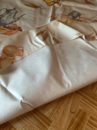 Mantel/hule redondo 90cm estampado
