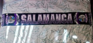 Bufanda UD Salamanca Morada y Negra