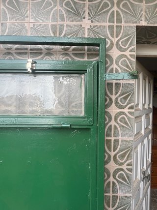 Puerta de Hierro Entrada con Cristal