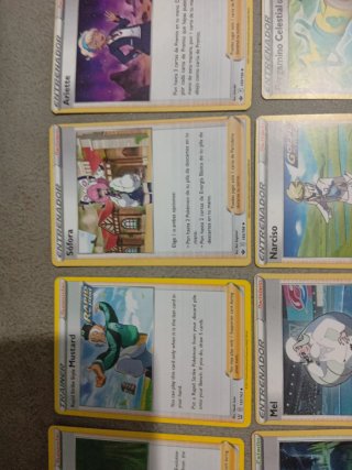 Lote Cartas Pokémon Entrenador