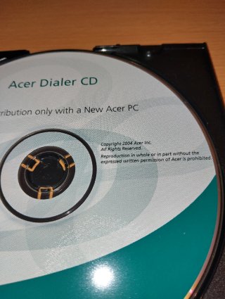 Lotto 2 CD Vintage Acer Dialer + Norton Antivirus