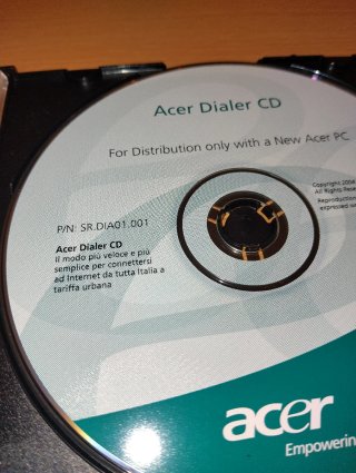 Lotto 2 CD Vintage Acer Dialer + Norton Antivirus