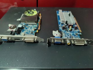 Pack 2 Tarjetas Gráficas PCI Express NVIDIA