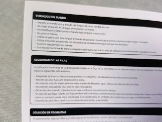 Pegatinas y Manual Guitar Hero  Play Station