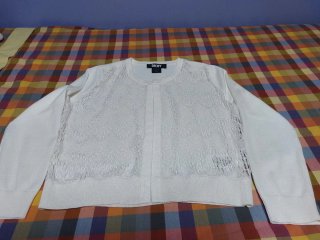 Chaqueta DKNY blanca mujer