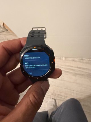 Samsung Galaxy Watch Ultra Negro/Naranja