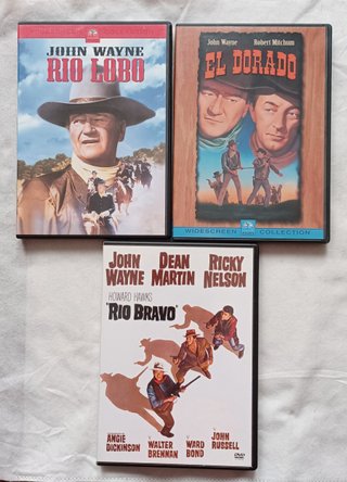 John Wayne. Lote 2 cine del Oeste. DVD