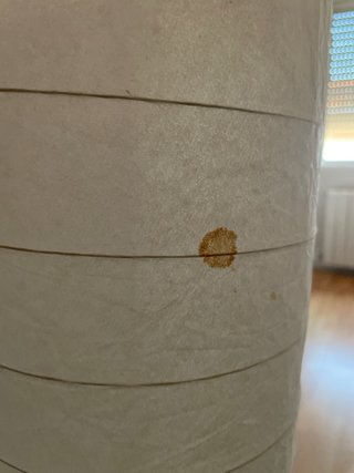 Lámpara de pie cilíndrica luz cálida