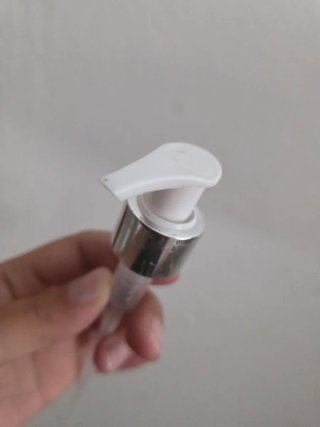 Tappo Pompa Argento Trasparente